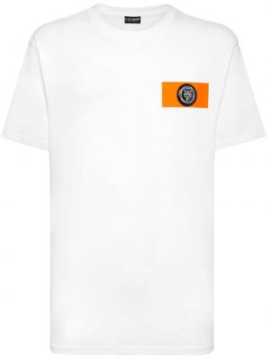 T-shirt aus baumwoll Plein Sport weiß