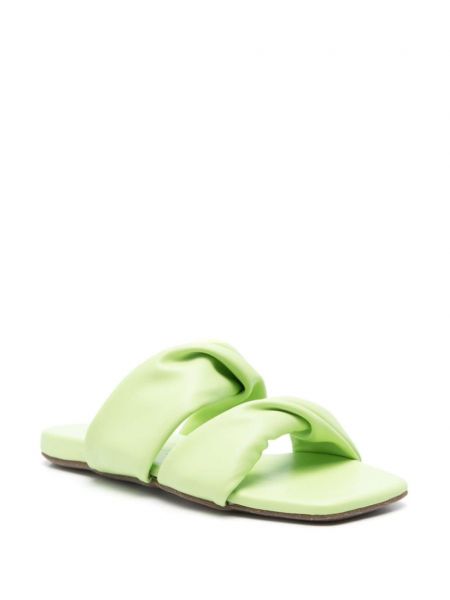 Sandály Themoirè zelené