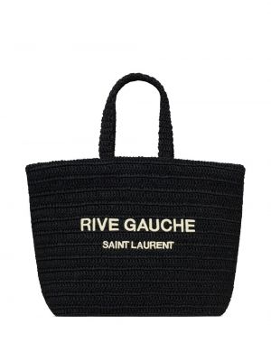 Nákupná taška s výšivkou Saint Laurent