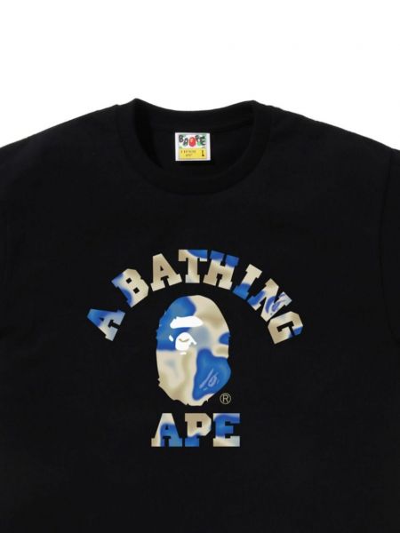 Kokvilnas t-krekls ar apdruku A Bathing Ape®