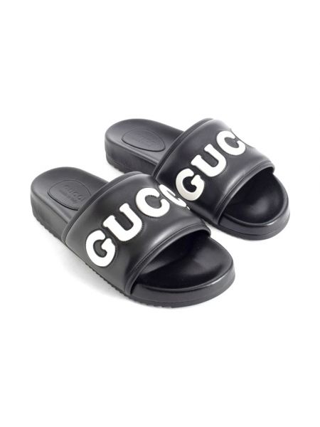 Klapki Gucci czarne