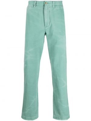 Slim fit tikitud slim fit chino-püksid Polo Ralph Lauren sinine