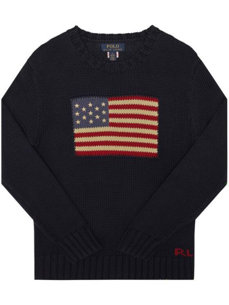 Sweter Polo Ralph Lauren, granatowy