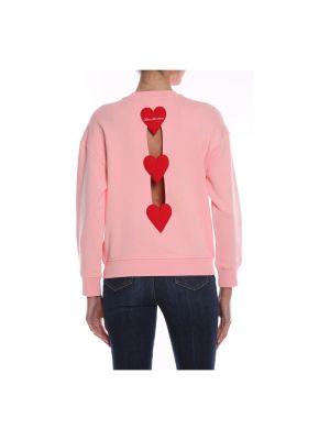 Bluza Love Moschino różowa