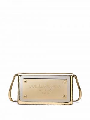 Borsa a tracolla Dolce & Gabbana oro