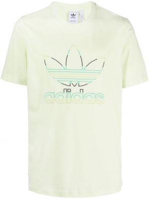 Brodert t-skjorte Adidas grønn