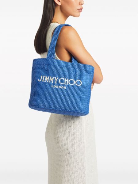 Strandtasche mit stickerei Jimmy Choo