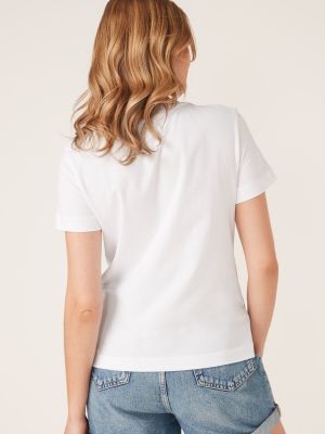 Однотонная футболка Calvin Klein Jeans белая