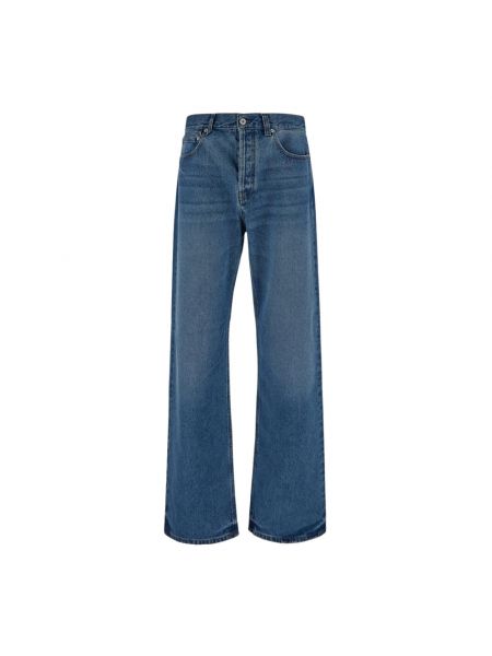 Niebieskie proste jeansy Jacquemus
