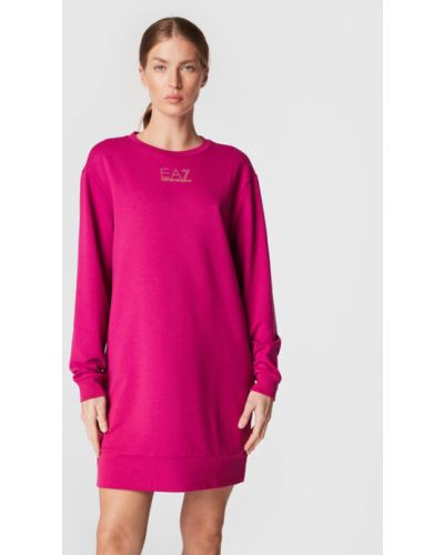 EA7 Emporio Armani Hétköznapi ruha 6LTA53 TJ9RZ 1443 Rózsaszín Regular Fit