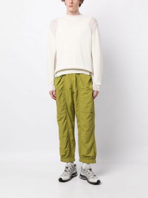 Rovné kalhoty Five Cm zelené