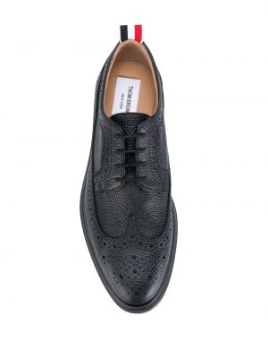 Iš natūralios odos oksfordo batai Thom Browne juoda