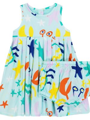 Bomull dress for jenter Stella Mccartney Kids