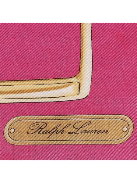 Bufanda de seda Ralph Lauren Pre-owned rosa
