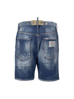 Pantalones cortos vaqueros Dsquared2 azul