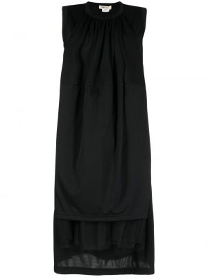 Šaty ke kolenům Comme Des Garçons, černá