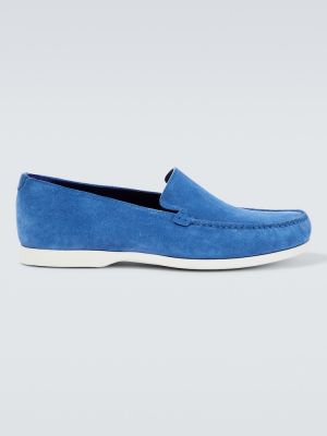 Seemisnahksed loafer-kingad Manolo Blahnik sinine