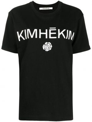 T-shirt z printem Kimhekim