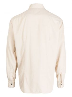 Chemise en coton avec manches longues Peserico beige