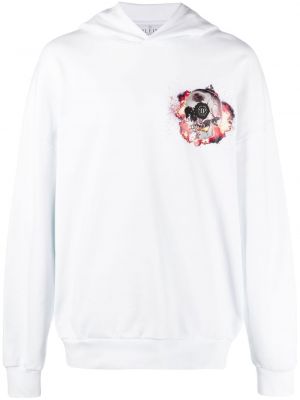 Hoodie Philipp Plein vit