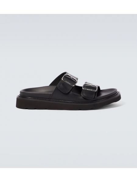 Sandales en cuir Kenzo noir