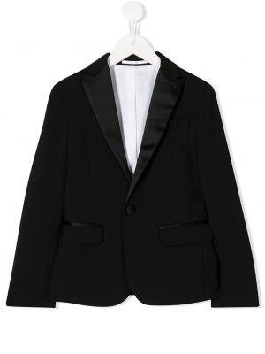 Klassisk lang blazer for jenter Dsquared2 Kids svart