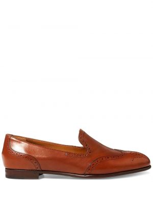 Loaferice Ralph Lauren Collection smeđa
