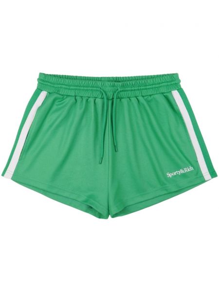 Shorts de sport Sporty & Rich vert