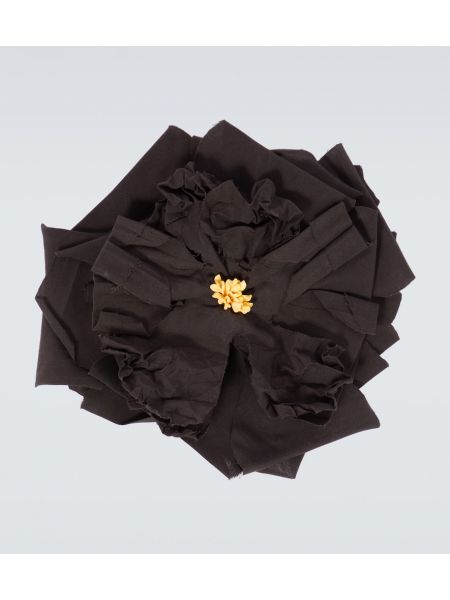 Cravate à fleurs Dolce&gabbana noir