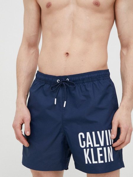 Kratke hlače Calvin Klein plava