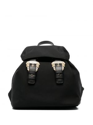 Rucksack mit schnalle Versace Jeans Couture schwarz