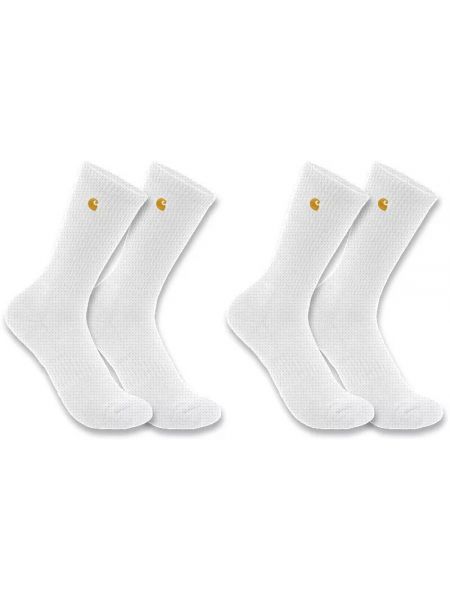 Однотонные носки Carhartt белые
