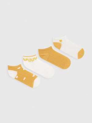 Чорапи Answear Lab жълто