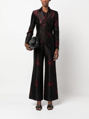 Žakárový oblek s abstraktním vzorem Jean Paul Gaultier Pre-owned
