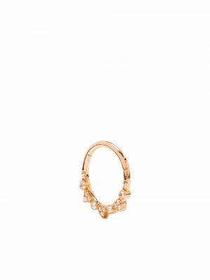 Σκουλαρίκια από ροζ χρυσό Djula