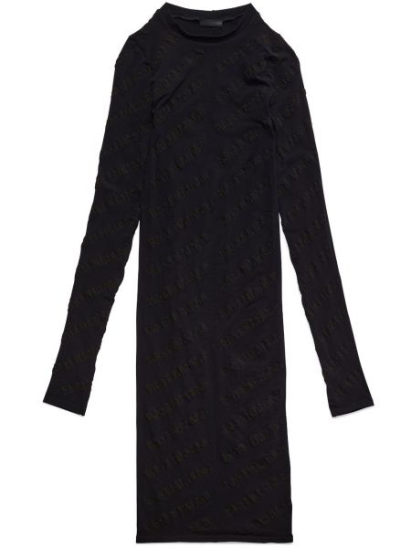 Robe à imprimé Balenciaga noir