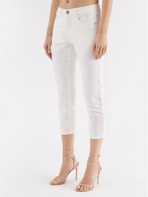 Pantaloni Cream alb