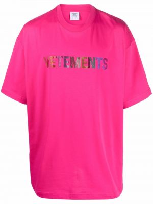 T-skjorte Vetements rosa