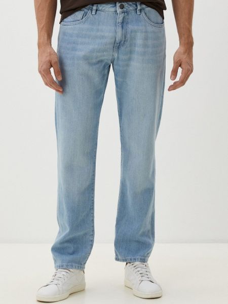 Прямые джинсы Tom Tailor голубые