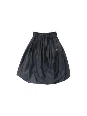 Jedwabna mini spódniczka Loewe czarna