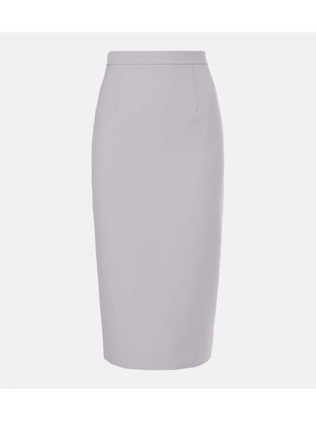 Midi nederdel Roland Mouret grå