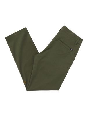 Pantalon chino Volcom vert