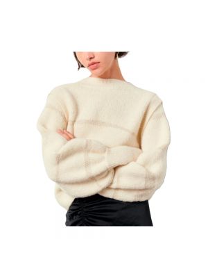 Dzianinowy sweter Sessun beżowy
