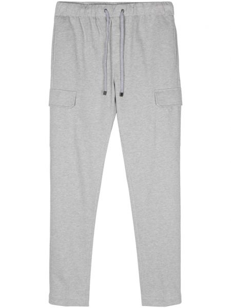 Pantalon droit en coton Peserico gris