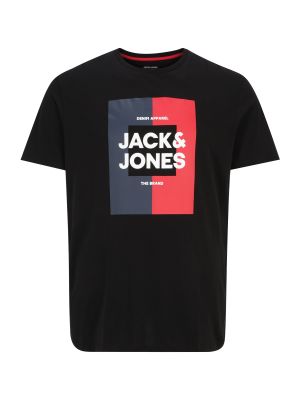 Tričko Jack & Jones Plus čierna
