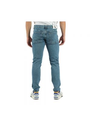 Vaqueros skinny slim fit con bolsillos Calvin Klein Jeans azul