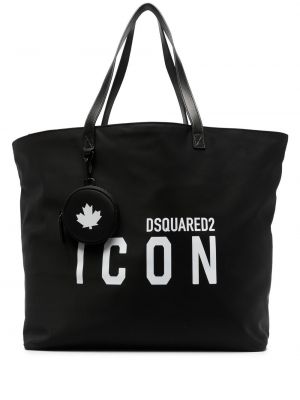 Nákupná taška s potlačou Dsquared2