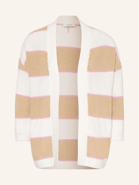Dzianinowy sweter bawełniany w paski Comma Casual Identity