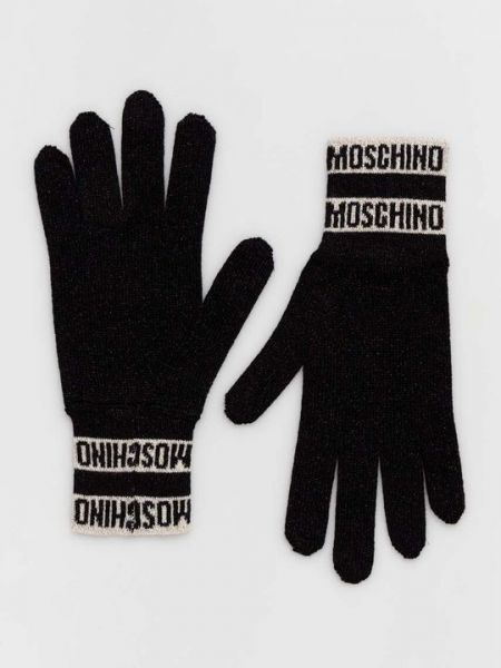 Перчатки Moschino бежевые