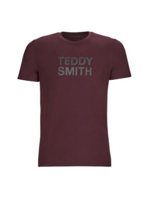 T-shirt Teddy Smith bordeaux
